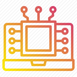 电脑芯片图标