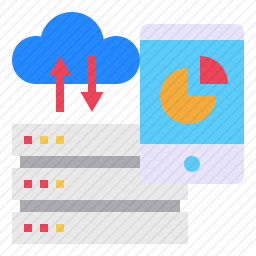数据传输图标