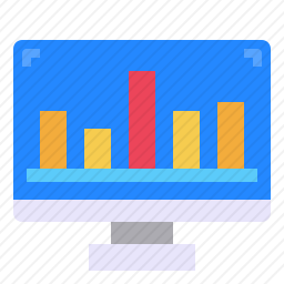 电脑图表图标