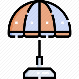 太阳伞图标