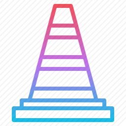 交通锥图标