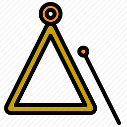 三角铁图标