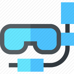 潜水面罩图标