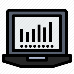 电脑图表图标