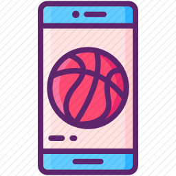 手机篮球图标