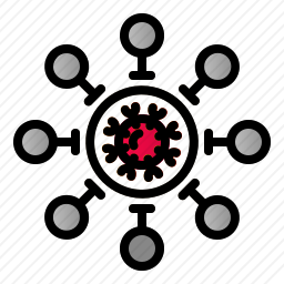病毒图标