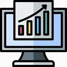 电脑图表文件图标