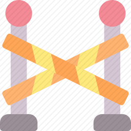 路障图标