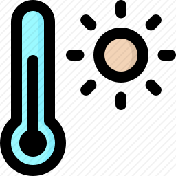 高温图标