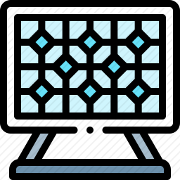 太阳能电池板图标