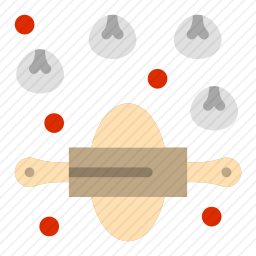 擀面团图标