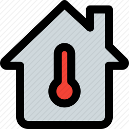 房子温度图标