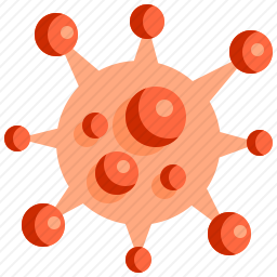 冠状病毒图标