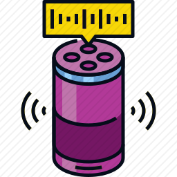 智能扬声器图标