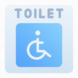 残疾人卫生间图标