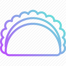 墨西哥玉米薄饼卷图标