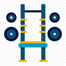 健身设备图标