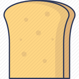 <em>切片</em>面包图标