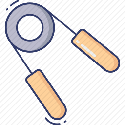 拉力器图标