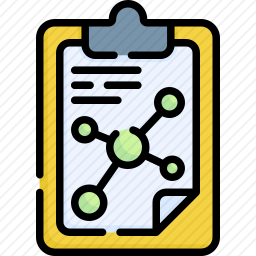 分子报告图标