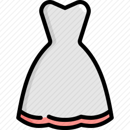 新娘礼服图标