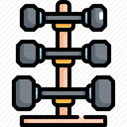 哑铃图标