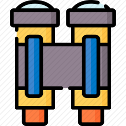 双筒望远镜图标