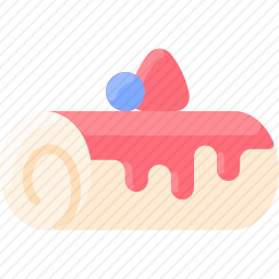 蛋糕卷图标