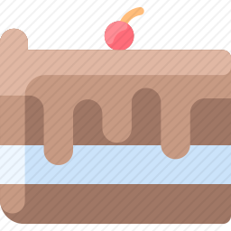 巧克力蛋糕图标