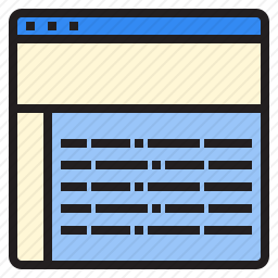 网页内容图标