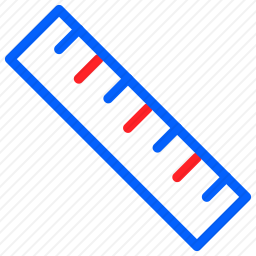 直尺图标