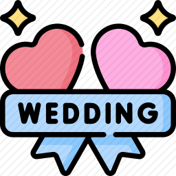 婚礼的标志图标