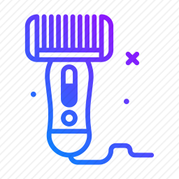 电动剃须刀图标