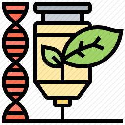 转基因植物图标