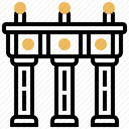 勃兰登堡门图标