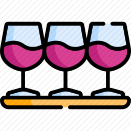 葡萄酒杯图标