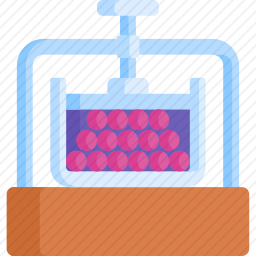 葡萄酒压榨机图标