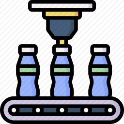 工厂流水线图标