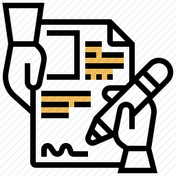 <em>签字</em>图标