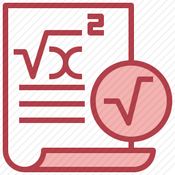 平方根图标