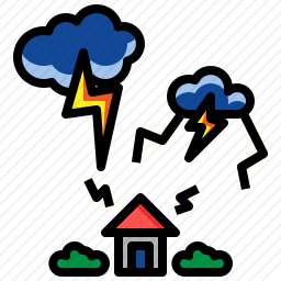 打雷图标