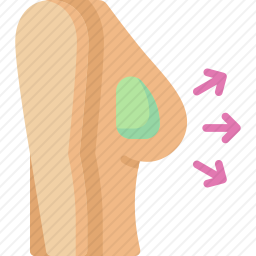 隆胸图标