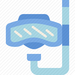 潜水面罩图标