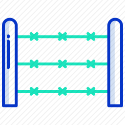 铁丝网图标