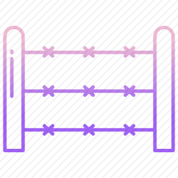 铁丝网图标