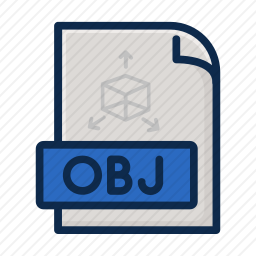 <em>OBJ</em>文件图标