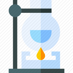 实验加热图标