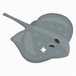 黄貂鱼图标