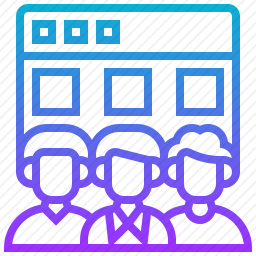 网页开发团队图标