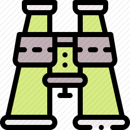 双筒望远镜图标